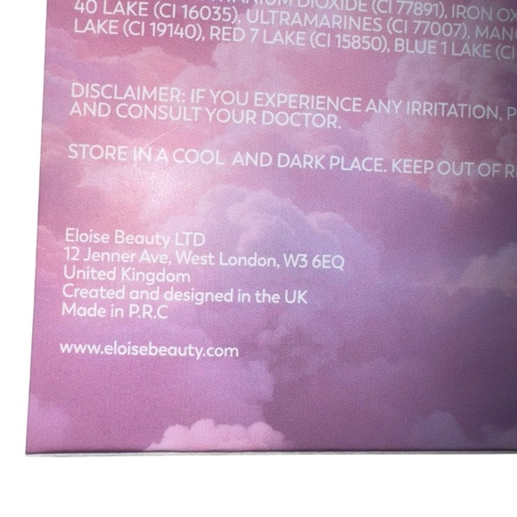 ELOISE BEAUTY Goddess Eyeshadow Palette, 0.35 oz New - Picture 6 of 7